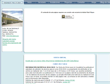 Tablet Screenshot of cpcostablanca.es